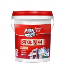 德高 液体卷材屋顶防水补漏材料屋面天沟阳台地下室外墙面水池修补超强超弹抗裂防水黑色