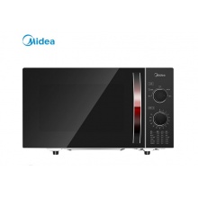 美的（Midea）23L家用微波炉M1-231E 经典造型 机械旋钮式微波炉 平板加热 单机