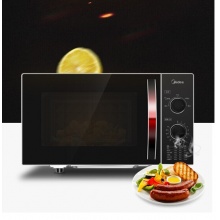 美的（Midea）23L家用微波炉M1-231E 经典造型 机械旋钮式微波炉 平板加热 单机