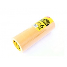 晨光(M&G) AJD97344 高透明度封箱胶带 米黄色打包胶带 米黄48MM*100Y 6卷/筒 