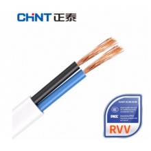 正泰（CHNT）电线电缆 RVV3*2.5平方电线 国标3芯铜芯软护套线 白色 100米