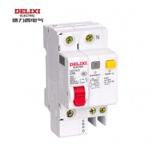 德力西电气（DELIXI ELECTRIC）微型断路器 空气开关 DZ47S家用空开带漏电保护DZ47sLE 1P+N C 10A