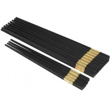 客满多 合金筷子 h3259 10双/包 规格243MM长 包