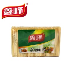 鑫峰 天然卫生环保竹制单头牙签尖细酒店饭店家用餐厅约700支2880