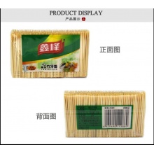 鑫峰 天然卫生环保竹制单头牙签尖细酒店饭店家用餐厅约700支2880