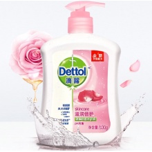 滴露Dettol 健康抑菌洗手液 滋润倍护 500g/瓶 易冲洗