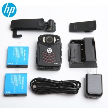 惠普（HP） DSJ-A8 128G 执法记录仪 3600万高清记录仪1296P防爆 黑色