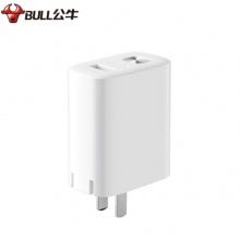 公牛 充电器快充充电头自动防过充usb插头华为P20 pro/mate20 pro三星小米苹果安卓通用 自动断电防过充快充充电头