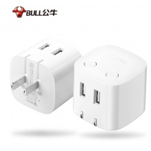 公牛充电器苹果充电头自动防过充插头iPhoneX/Xs Max/XR/8plus华为安卓平板通用 自动断电防过充