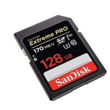 SanDisk/闪迪SD卡佳能相机内存卡5d3/4 800D 6D2 90D m50微单反储存卡 128GSD卡 170MB/S 适用于佳能/索尼/尼康相机系列