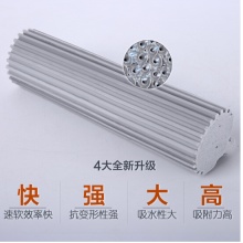 拓朴大卫滚轮式胶棉拖把头吸水海绵拖把头 小号胶棉头替换装