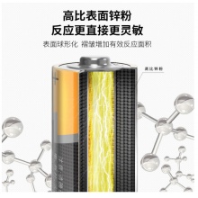 南孚 （NANFU）7号AAA电池聚能环碱性2粒装无汞环保干电池 2B AAA7号电池