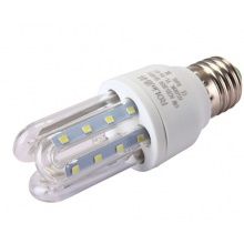 洛林（ROlin）LED灯泡节能灯U型灯泡6W大螺口e27白光
