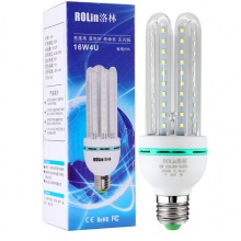 洛林（ROlin）led灯泡节能灯泡 大功率e27螺口大瓦数光源 U型16W白光