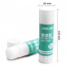 得力(deli)36g高粘度PVA固体胶水/胶棒 12支/盒 办公用品 7103