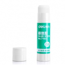得力(deli)36g高粘度PVA固体胶水/胶棒 12支/盒 办公用品 7103