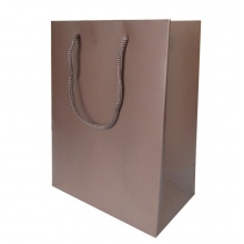 京惠思创 JH0458 牛皮纸礼品袋礼物袋纸质手提袋 中号10个装 咖啡色