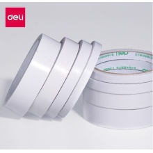 得力(deli)30404加粘双面棉纸胶带9mm*10y*80um 单包装