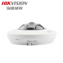 海康威视 DS-2CD3955FWD-IWS(1.05mm)(国内标配) 高清全景鱼眼监控摄像头500万