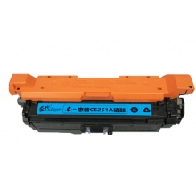 e代经典 惠普CE251A硒鼓蓝色 适用HP Color LaserJet CP3525 3525n 3525dn