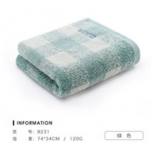 一等品洁丽雅9231全棉加厚成人毛巾纯棉吸水酒店品质商务加厚毛巾