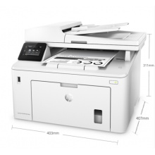 惠普（HP）MFP M227fdw 黑白激光多功能传真一体机 