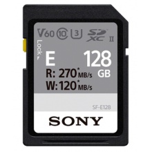 索尼 SONY SF-E128 SD卡 128G 高速读取270MB UHS-II 存储卡