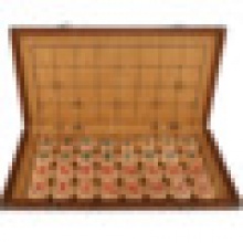 中国象棋高档实木套装学生成人儿童大号折叠棋盘家用榉木象棋