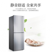松下（Panasonic）240升风冷无霜两门冰箱NR-EB23WS1-S