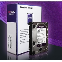 西部数据 WD 监控硬盘 紫盘4TB 监控设备套装配件 录像机专用监控硬盘 WD40PURX