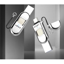 忆捷 TYPE-C手机指纹加密U盘 USB3.0  FU68 128G