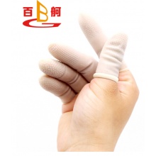 百舸 乳胶手指套 半透明100个装M码