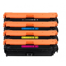 e代经典 CF360A/508A硒鼓黑蓝黄红四色套装 适用惠普HP M553dn M577dn M576 M553N 508A M552dn