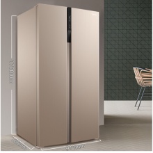 美的(Midea)655升 对开门双门冰箱双变频风冷无霜一级能效节能省电家用智能大容量 BCD-655WKPZM(E)
