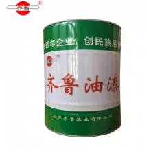 齐鲁 油漆 中灰醇酸调和漆 17kg/桶