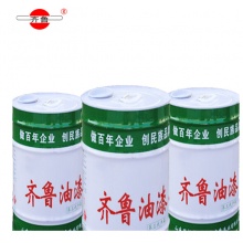 齐鲁 油漆 中灰醇酸调和漆 17kg/桶