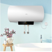 美的（Midea）华凌60升电热水器 2100W速热5倍增容健康洗 无线遥控预约洗浴安全防电墙F6021-YJ2(HY)