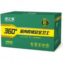 绿之源 360°除味除醛活性炭包 6000g 箱   60包/箱