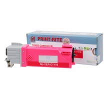 天威 C1110 红色粉盒 专业版 适用于富士 施乐Fuji-Xerox DocuPrint C1110B C1110 打印机 墨粉盒 带芯片