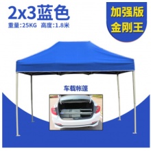 四脚太阳伞 2X3m（蓝色）