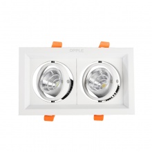 欧普 LED嵌入式双射灯 双7w