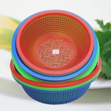 顺展 洗菜篮子 C-3 PP原料材质 规格直径49.5cm 高15.5cm 特大号 加厚 个
