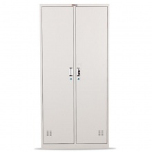 钱柜 二门 铁皮更衣柜 白色 单位:个