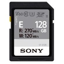 索尼 SONY SF-E128 SD卡 128G 高速读取270MB UHS-II 相机存储卡