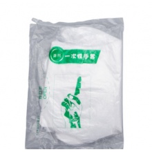 加厚一次性 透明塑料PE薄膜手套 100只/包