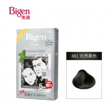美源（Bigen）发采快速黑发霜天然黑色881 