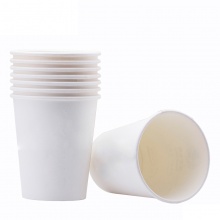 一次性纸杯 80MM*110MM 纸质 白色 个