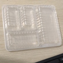 一次性餐盒 四格 500ml 食品级PP（聚乙烯） 单个装 个