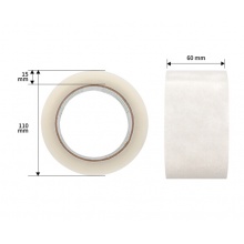 得力(deli)封箱胶带透明大卷/打包胶带 60mm*100y*45um 30932