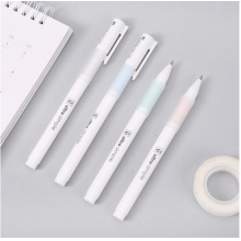 晨光(M&G)文具0.5mm黑色中性笔 双层护套子弹头签字笔 优品系列水笔 10支/盒AGPB4301